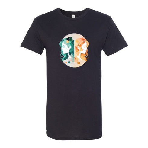 BELLA CANVAS MEN'S LONG BODY URBAN TEE 3006 Gemini Astrology Horoscope